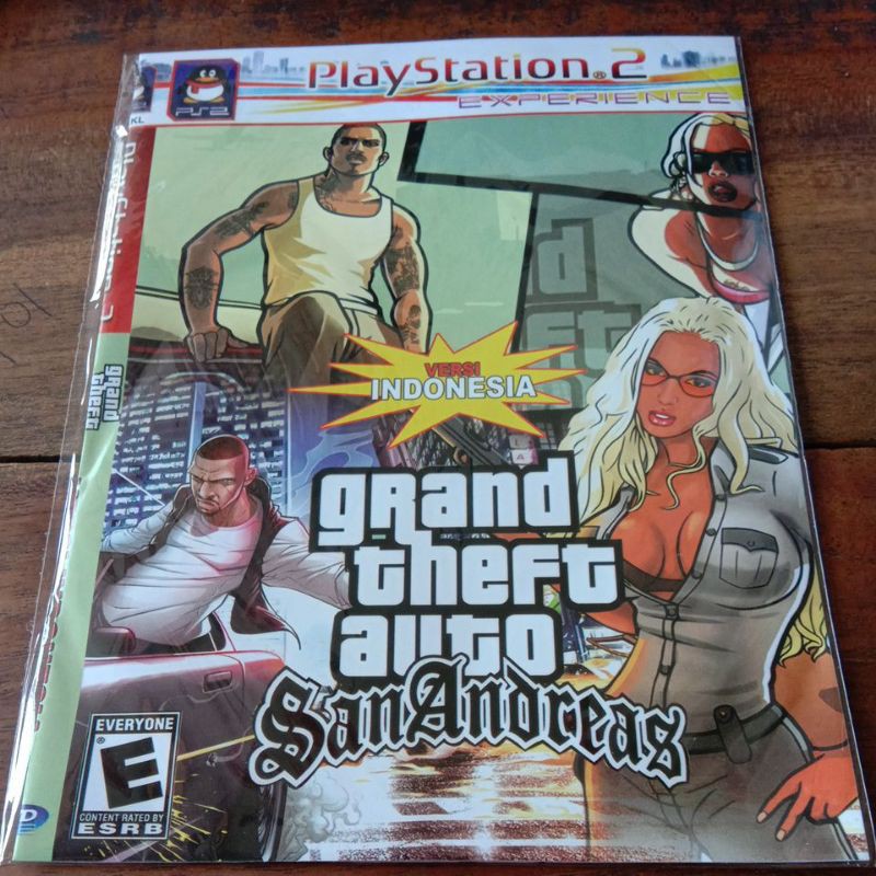 Jual Grand Theft Auto San Andreas PS2 Original - Kab. Badung