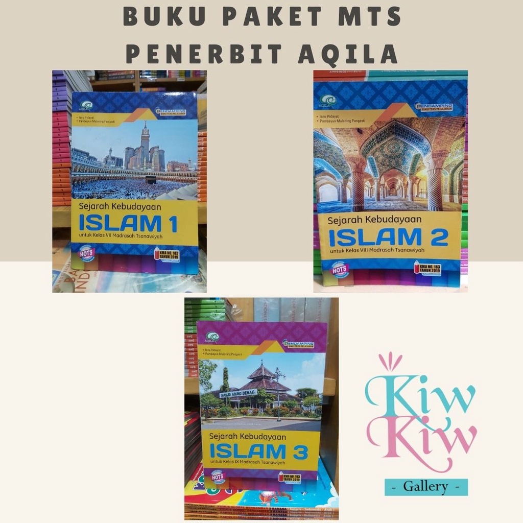 Jual Buku Sejarah Kebudayaan Islam Ski Kelas 7 8 9 Mts Kma 2019