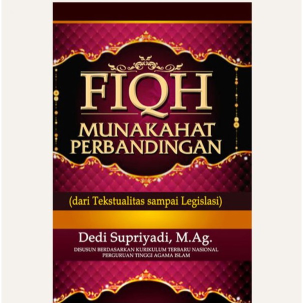 Jual Buku Fiqh Munakahat Perbandingan Dedi Supriyadi Shopee Indonesia