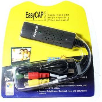 Jual Easy Capture EasyCap USB 2.0 to AV video DVD chanel | Shopee Indonesia