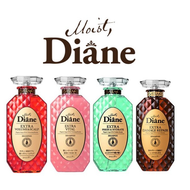Jual MOIST DIANE Shampoo & Conditioner Treatment 450ml Shopee Indonesia