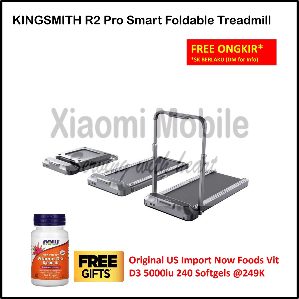 Jual KINGSMITH Walking Pad R2 PRO Smart Foldable Treadmill Garansi ...
