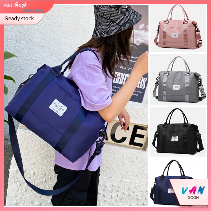 Jual Van Gogh Folding Travel Bag Nylon Travel Bags Hand Luggage