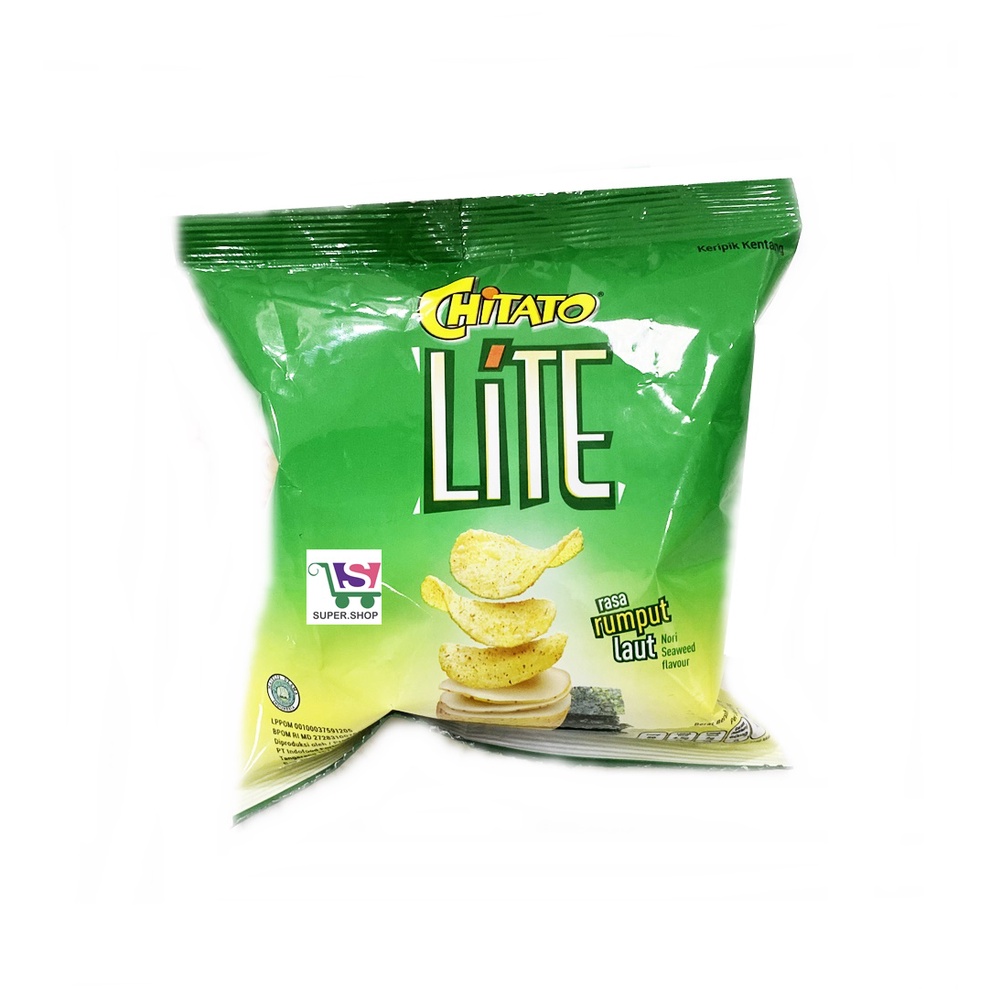 Jual Chitato Lite Keripik Kentang Rumput Laut Seaweed 14 Gram Shopee