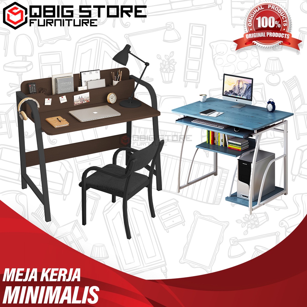 Jual Mee Do Meja Belajar Komputer Minimalis Kerja Gaming MDF | Shopee ...