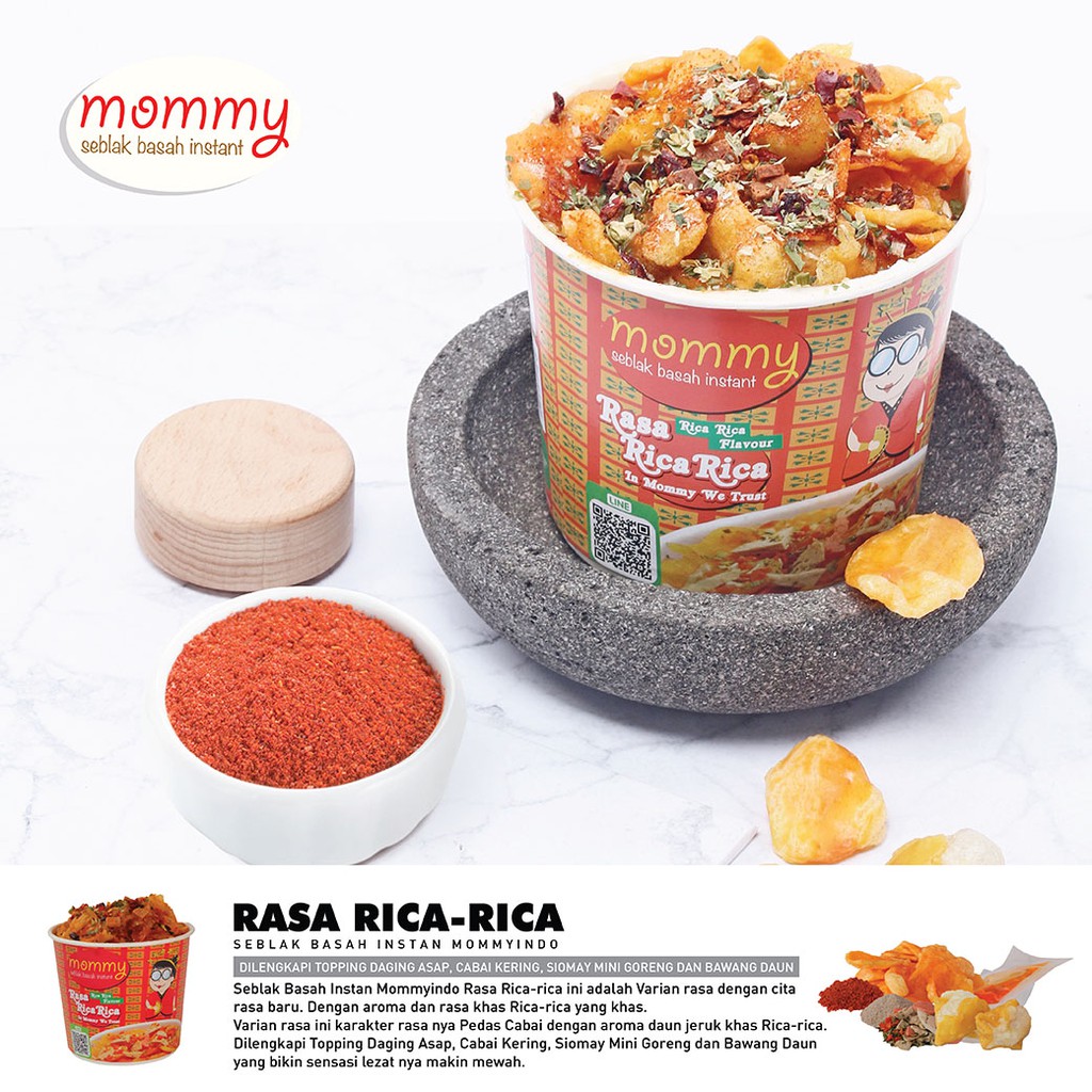 Jual Seblak Instan Mommy Rasa Rica-Rica | Shopee Indonesia
