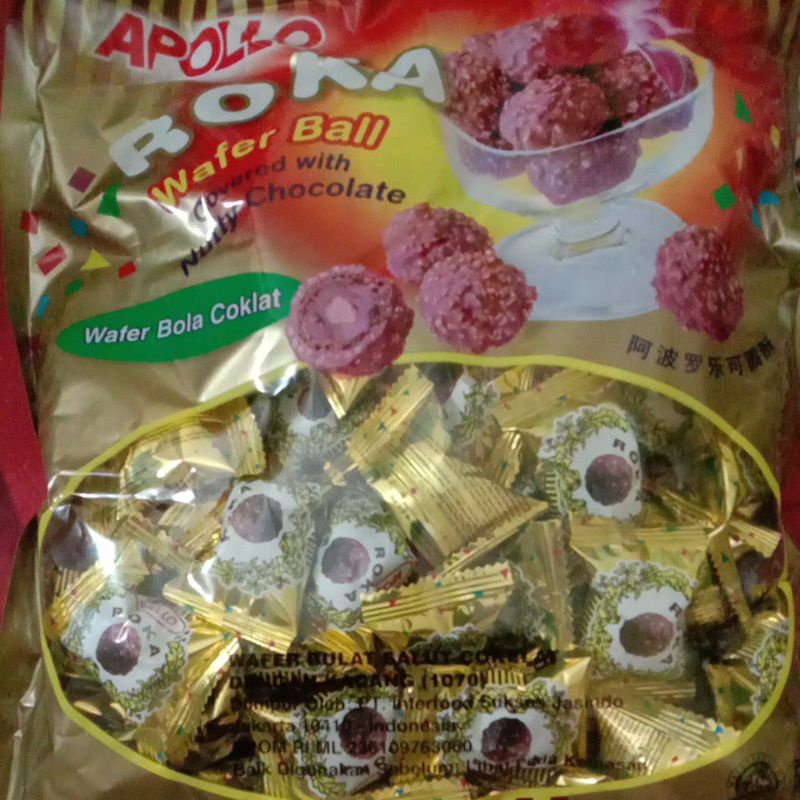 Jual Apollo Roka Wafer Ball Refill 70 Pcs /Pack | Shopee Indonesia