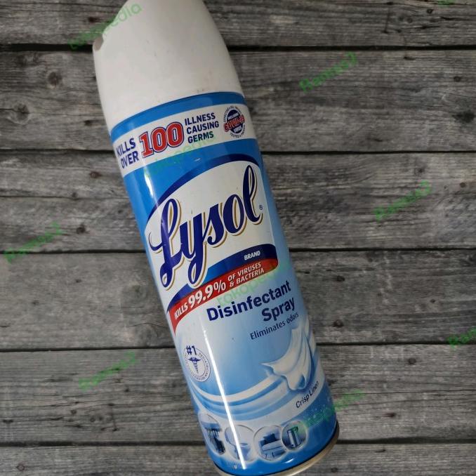 Jual Lysol Disinfectant Spray Crisp Linen Singapore Shopee Indonesia