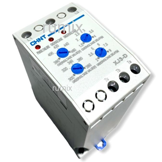Jual Phase Failure Relay Chint Xj3D Chint Xj3D 308V Ac Over Under