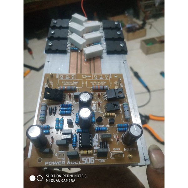 Jual SOCL506 PCB FIBER PLUS TRANSISTOR FINAL THOSIBA | Shopee Indonesia