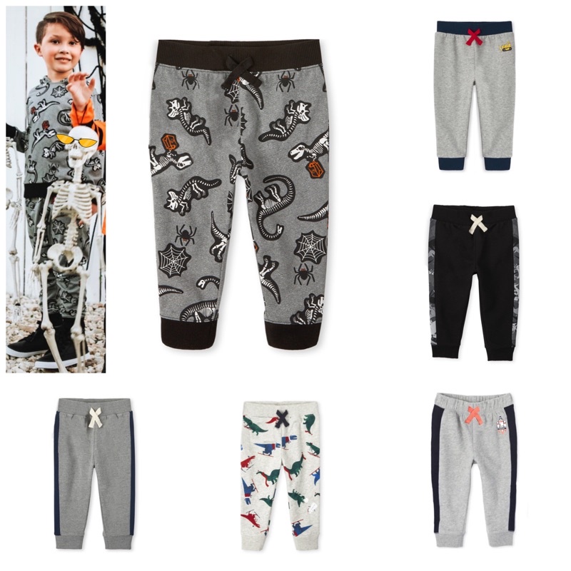 Pipiniko Dino Side Celana Jogger Anak Laki-laki