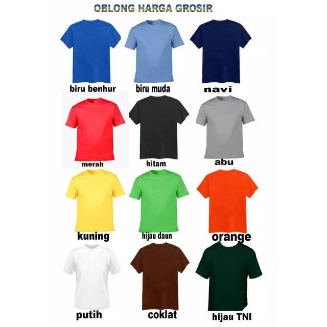 Jual Kaos oblong pria berukuran all size fir to L | Shopee Indonesia