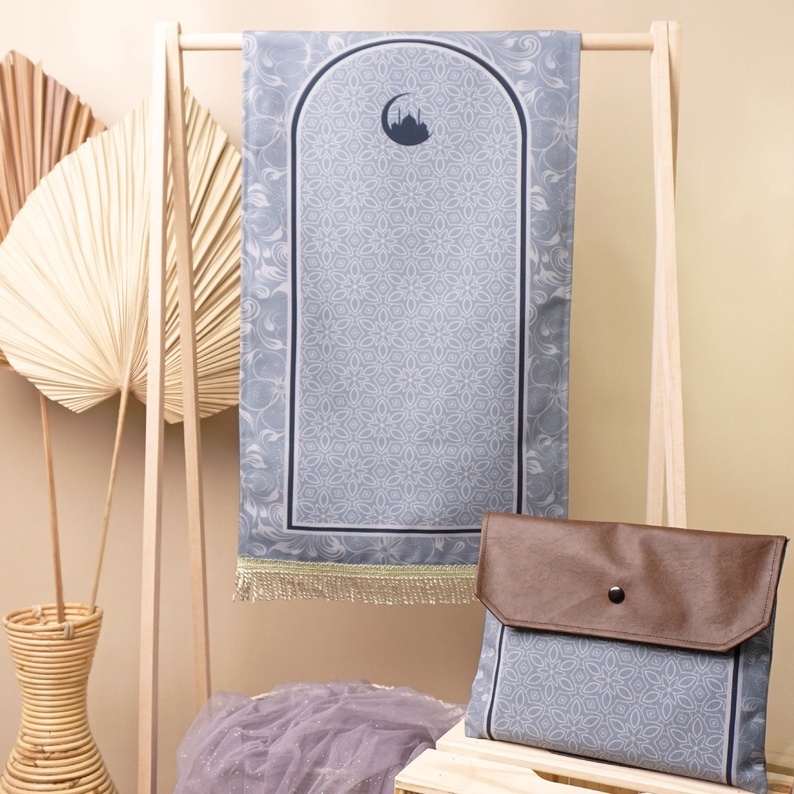 Jual Sajadah Sakha READY STOCK - Azhara Grey | Shopee Indonesia