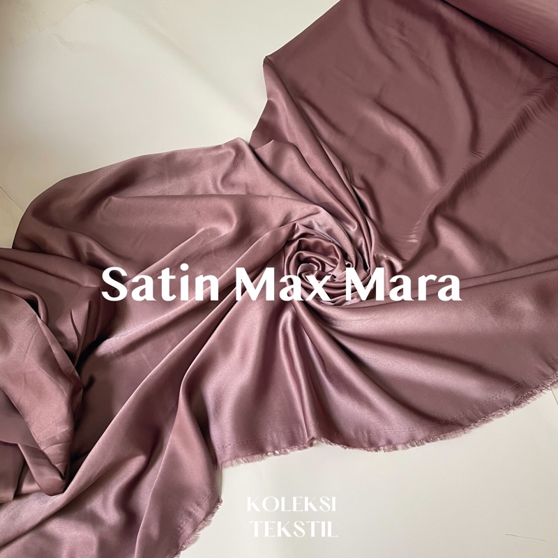 Jual Kain Satin Maxmara Sateen Maxmara Warna Lengkap Lebar 1 5 Meter