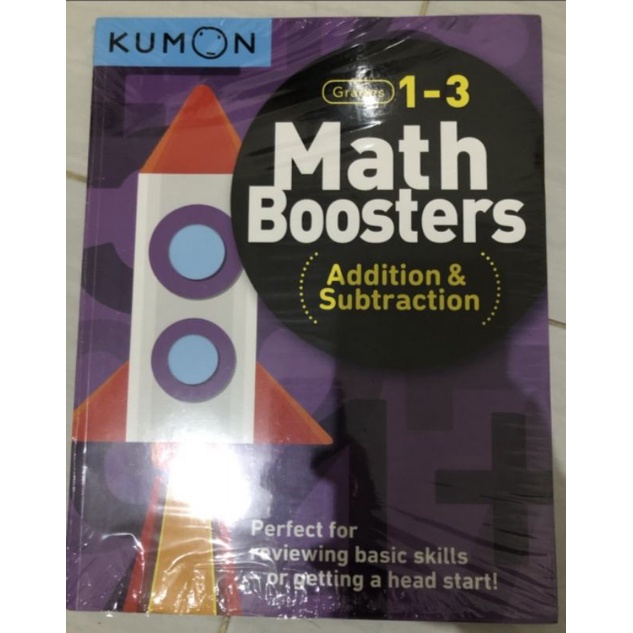 Jual Booster KUMON buku matematika modul kumon latihan soal kelas ...