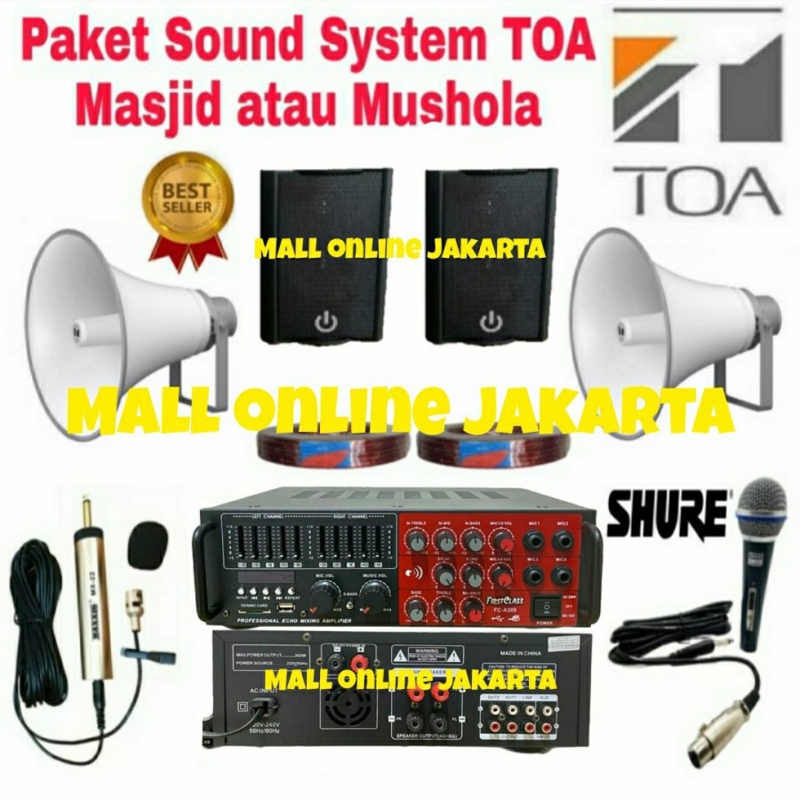 Jual Ampli TOA BORNEO MP330 amplifier TOA - Kab. Banyumas - Raja