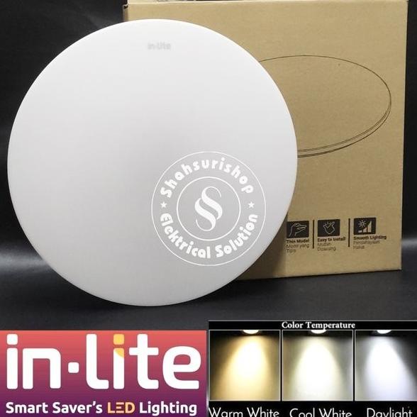 Jual Lampu & Alat Penerangan INLITE LAMPU BARET INCE118 18W 18 WATT ...