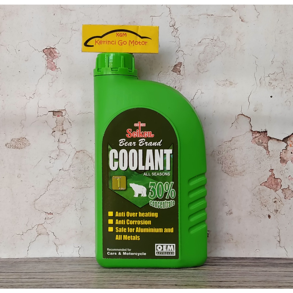 Jual Seiken Air Radiator Coolant 30/70 Hijau 1 Liter Cairan Pendingin ...