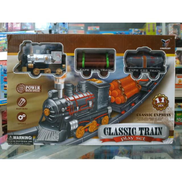 Jual Mainan Kereta Classic Train Play Set 11 pc | Shopee Indonesia
