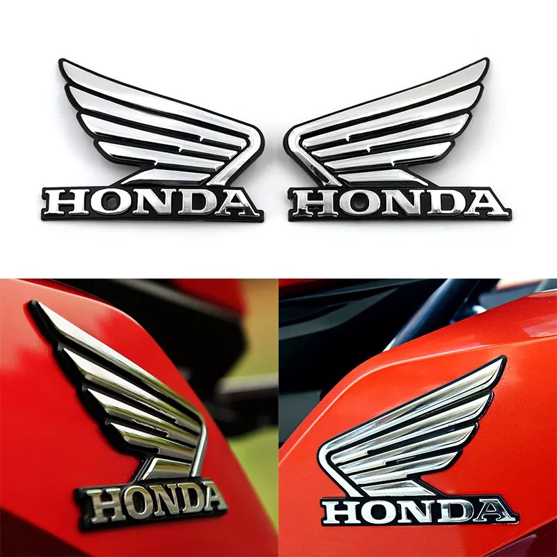 Jual Emblem Sayap Honda D Stiker Wing Timbul Astrea Variasi Pcs Satu