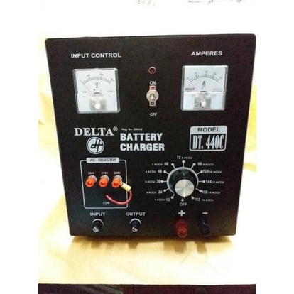 Jual Batery Charger Cas Aki Delta 40A Dt 440C ( Cas Byk Aki) | Shopee