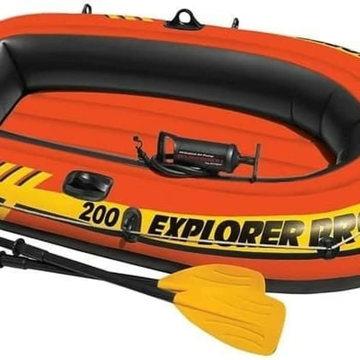 Jual Perahu Karet Kayak Explorer Pro 200 Plus Pompa Dayung INTEX 58357 ...