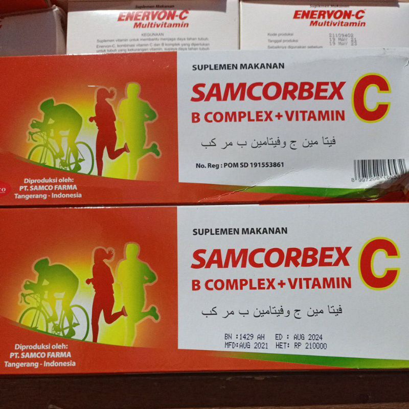 Jual Samcorbex B Complex + Vitamin C | Shopee Indonesia