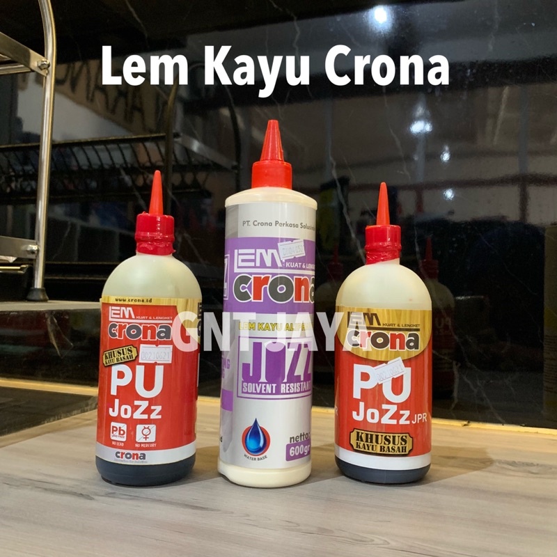 Jual LEM CRONA JOZZ PU 888 Lem kayu basah wood finger jointing