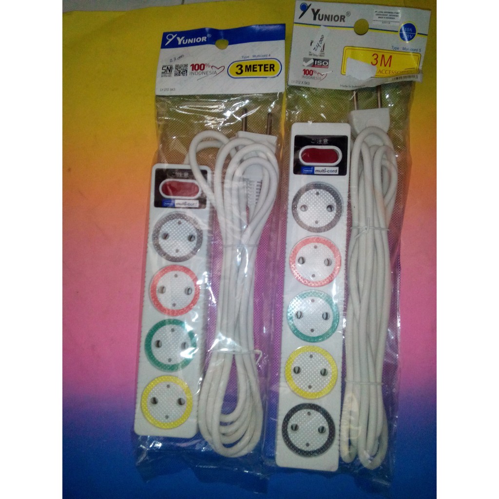 Jual Kabel olor stop kontak panjang 3 meter multicord | Shopee Indonesia
