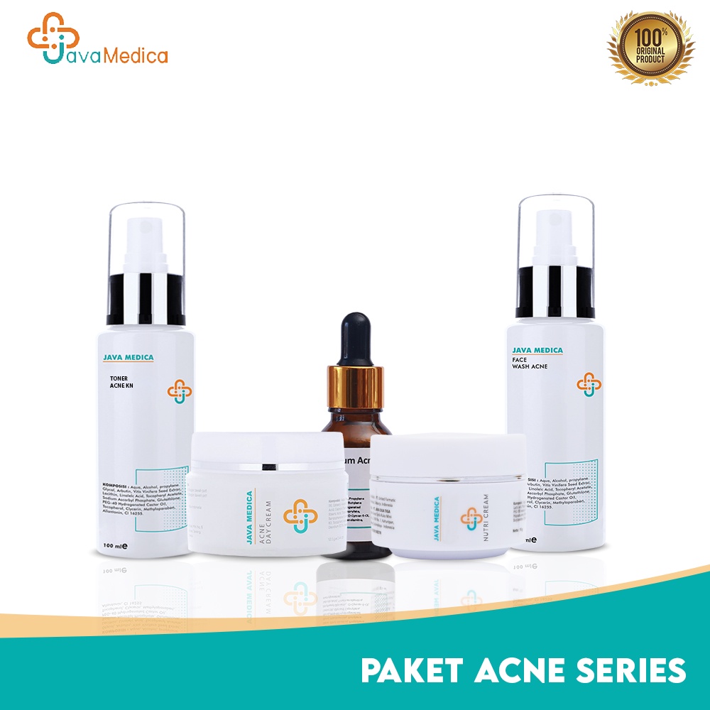 Jual Paket Acne Basic Series Java Medica - Paket Untuk Wajah Berjerawat ...