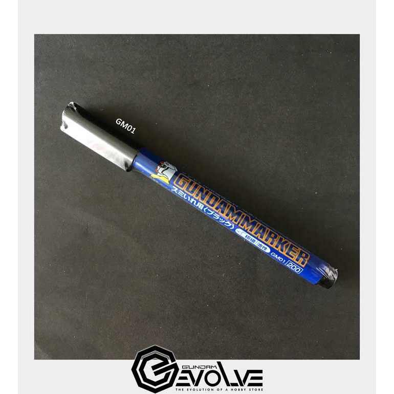 Bandai Gundam Marker GM01 Black Fine Tip – For Detailing HG, RG, MG, PG Gundam Model Kits