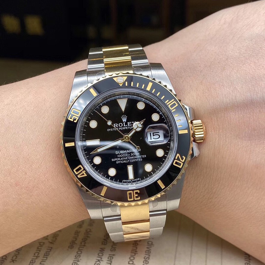 Rolex submariner best sale rose gold