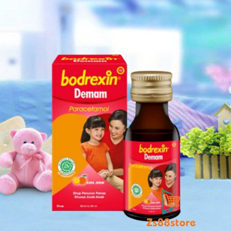 Jual Bodrexin Syrup Anak Rasa Jeruk @ 56mL | Shopee Indonesia