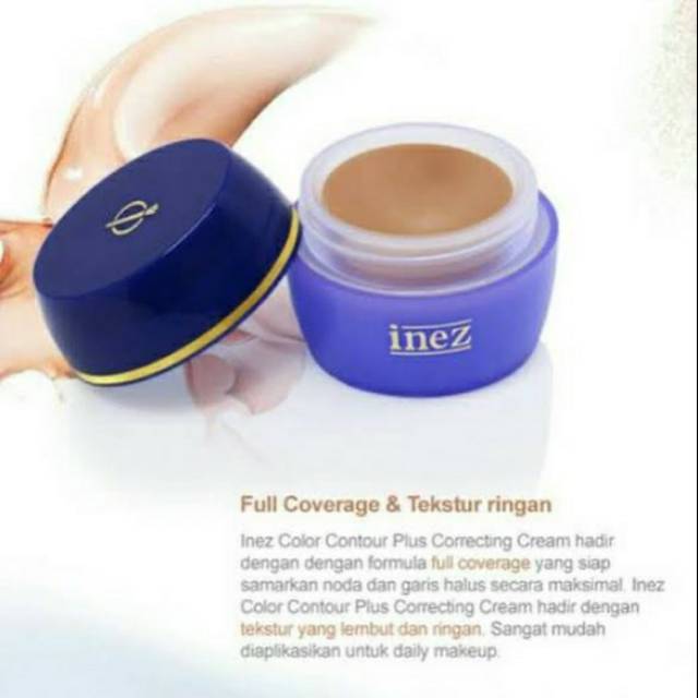 Jual INEZ COLOR CONTOUR PLUS CORRECTING CREAM (READY) Shopee Indonesia