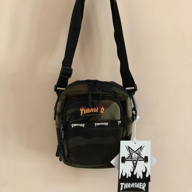 Jual Thrasher Camo Mini Sling Bag ORIGINAL 100 Shopee Indonesia