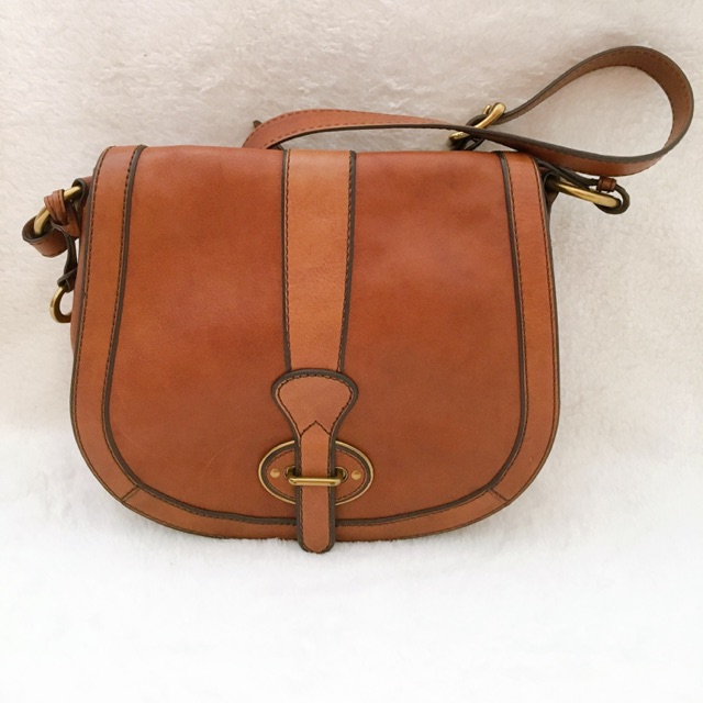 Tas Fossil VRI flap brown