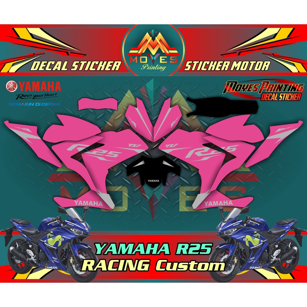 Jual Decal R25 Full Body - Decal Yamaha R25 Full Body Stiker | Shopee ...