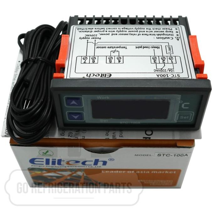 Jual Stc 100 A Temperature Controller / Thermostat Digital Elitech