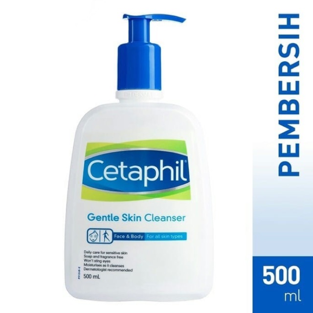 Jual Cetaphil Gentle Skin Cleanser 500 Ml / 500ml | Shopee Indonesia