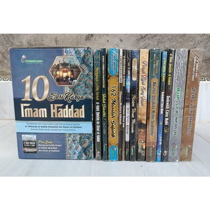 Jual Buku 10 Paket Seri Karya Imam Haddad Al Habib Abdullah Bin Alawi ...