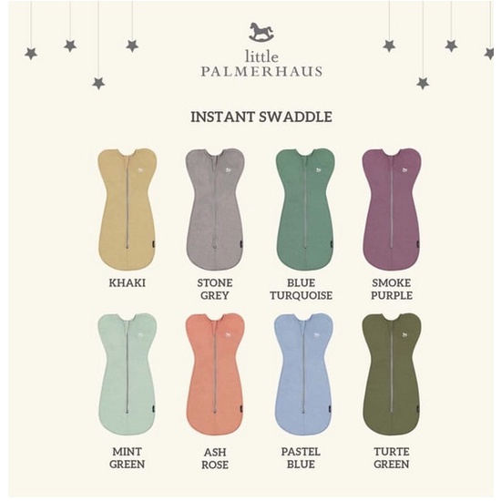 Jual Makassar ! Instan Swaddle Bedong Instan Polos Bayi Little ...