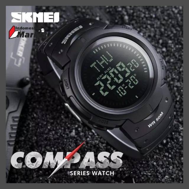 Jual SKMEI Jam Tangan Compas Digital Outdoor - DG1231CM | Shopee Indonesia