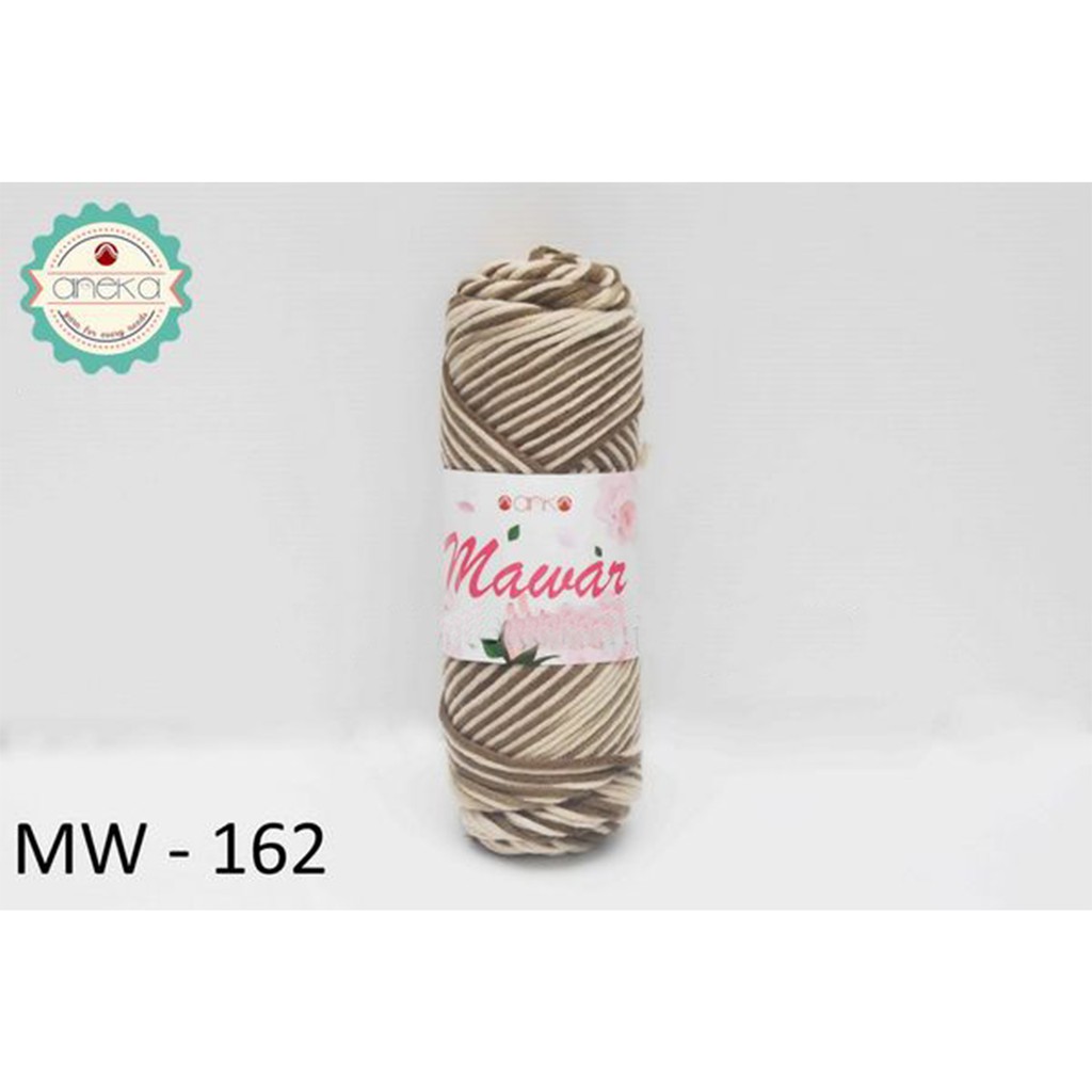 Jual Benang Rajut Mawar Soft Acrylic Yarn Milk Cotton Worsted