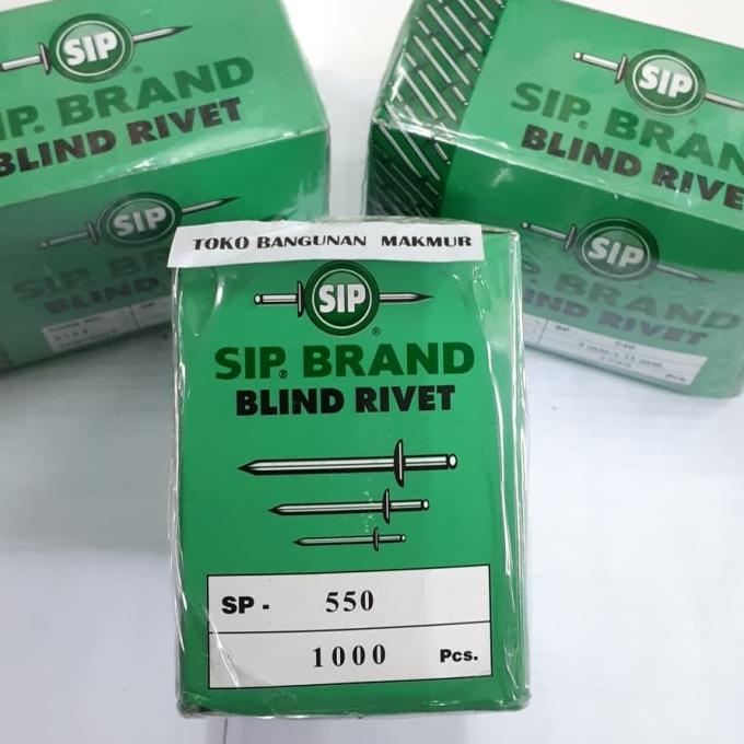 Jual Paku Rivet 550 Sip / Blind Rifet Ripet Lipet / Paku Tembak ...