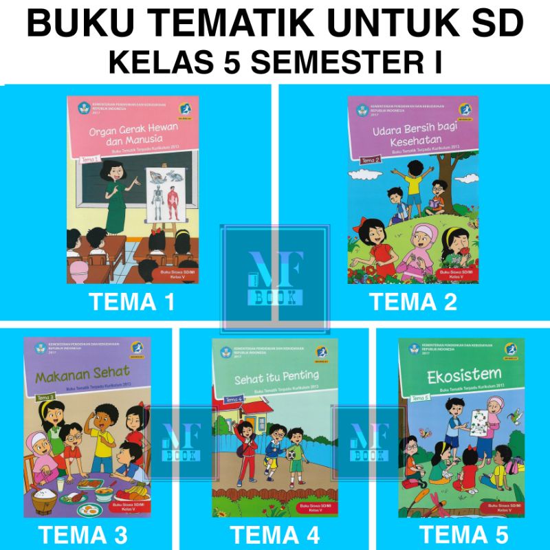 Jual BUKU TEMATIK KEMENDIKBUD KELAS 5 SEMESTER 1 #AGAMA ISLAM KURIKULUM ...