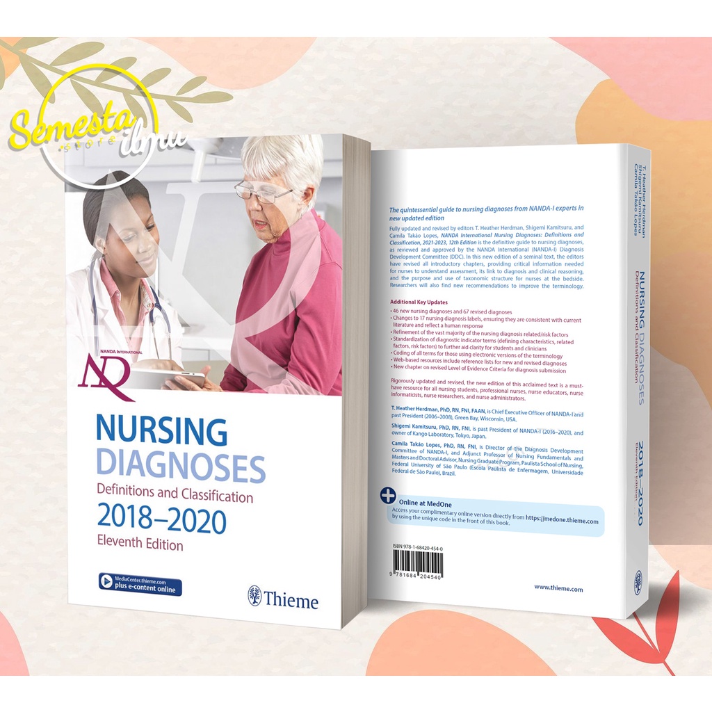 Jual Nanda International Nursing Diagnoses Definitions And