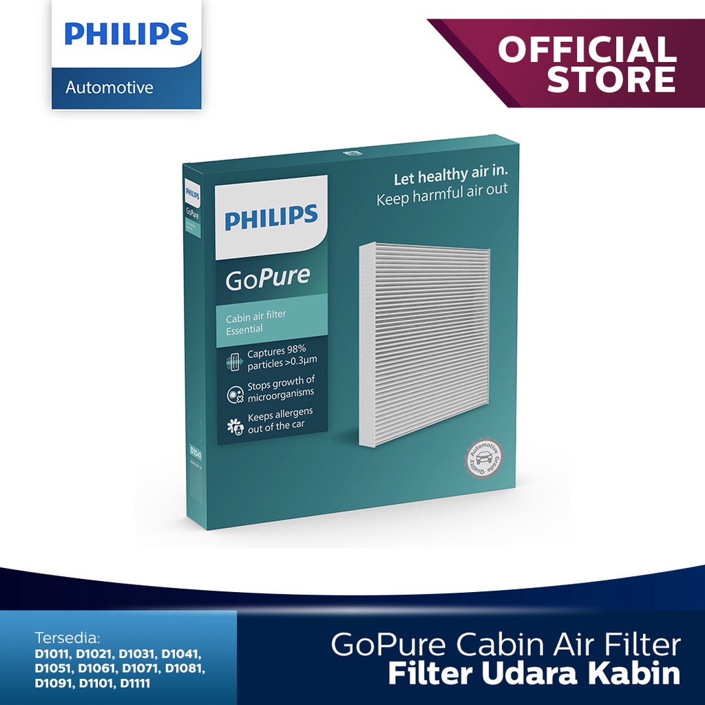 Jual Philips Gopure Cabin Air Filter Filter Udara Kabin D D Shopee Indonesia