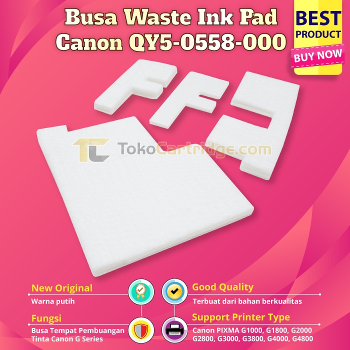 Jual Busa Waste Ink Pad Canon G1000 G2000 G3000, Absorber Pembuangan