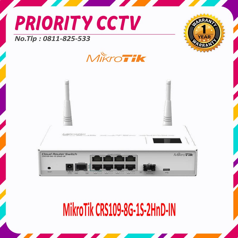 Jual MikroTik CRS109-8G-1S-2HnD-IN | Shopee Indonesia