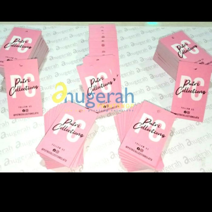 Jual JAHIT-PERLENGKAPAN- HANG TAG / HANGTAG / PRICE TAG / LABEL PRODUK ...